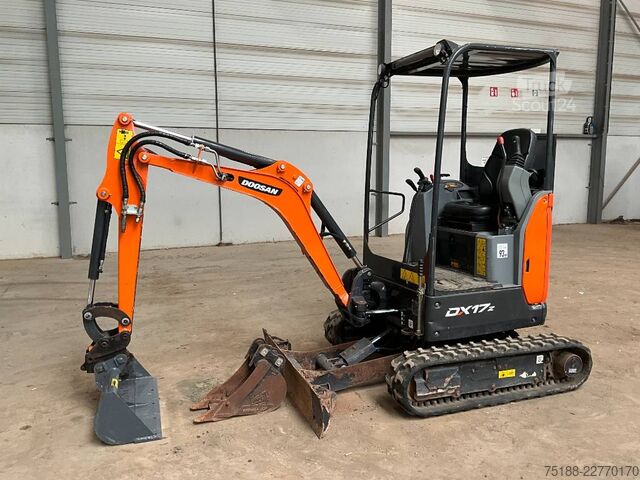 Mini-escavadora Doosan DX 17 Z