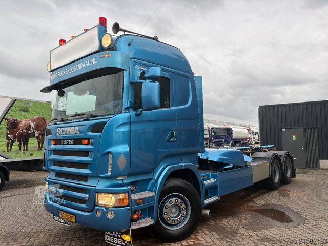 Sistema de brazo de gancho Scania R 500 + 6x2 + V8 + SPECIAL + RETARDER