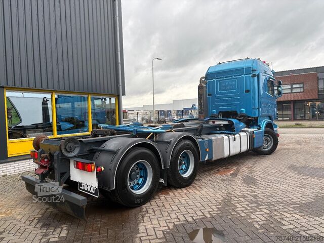 Sistema de brazo de gancho Scania R 500 + 6x2 + V8 + SPECIAL + RETARDER