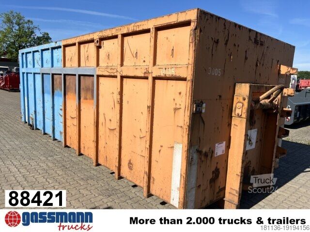 Roll-off konteyneri Hagemann & Partner C 30,5 Abrollcontainer mit