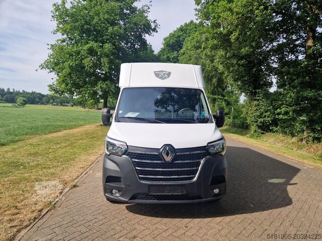 Transport de chevaux Renault Master dubbelcabine, automaat paardenwagen