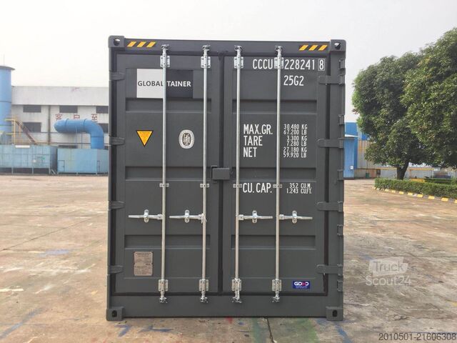Conteneur d'expédition 20 Fuß High Cube / side Door Container seitliche Türen / one Way Seecontainer