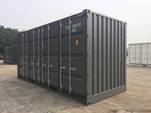 Conteneur d'expédition 20 Fuß High Cube / side Door Container Seecontainer / seitliche Türen