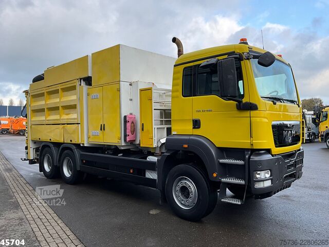Sacie vozidlo MAN TGS 33.480 6x4 MTS Saugbagger 8 m³