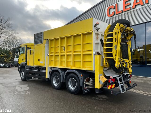 Sacie vozidlo MAN TGS 33.480 6x4 MTS Saugbagger 8 m³