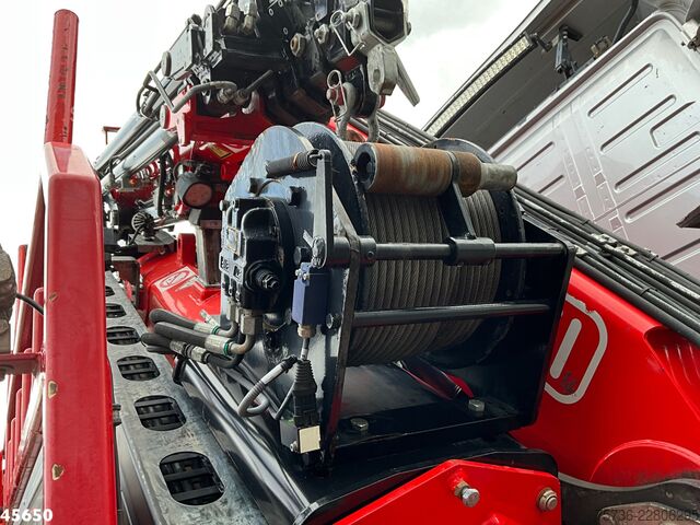 Vrachtwagen met kraan Volvo FMX 500 4x4 Fassi 31 Tonmeter laadkraan + Fly-J...