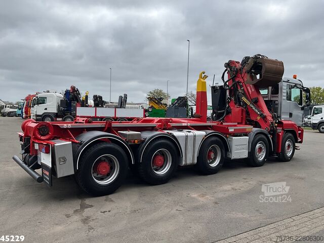 Koukkuvarsijärjestelmä MAN TGS 41.440 10x4 Euro 6 Palfinger 17 Tonmeter Z-...