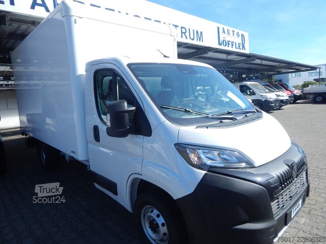 Transporter med skap - MEGA UTSTYR Peugeot Koffer LDB Ladebordwand 3,5t Boxer Standheizung+Navi+Kamera+Klimaauto