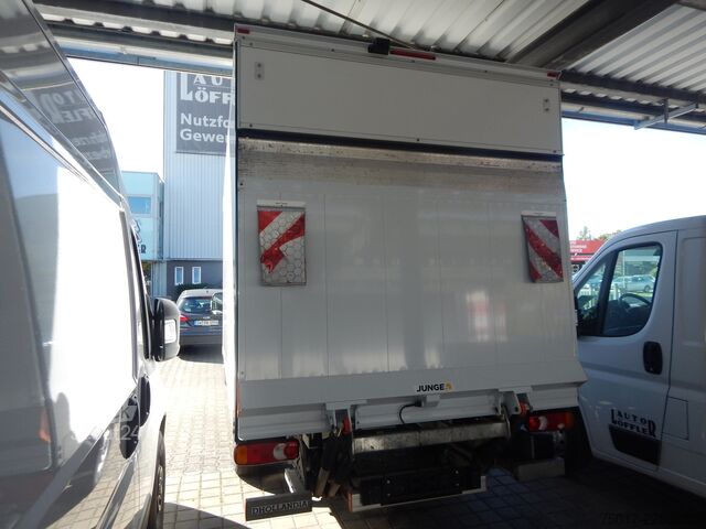 Transporter med skap - MEGA UTSTYR Peugeot Koffer LDB Ladebordwand 3,5t Boxer Standheizung+Navi+Kamera+Klimaauto