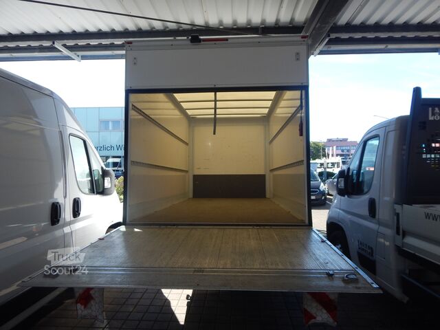 Transporter med skap - MEGA UTSTYR Peugeot Koffer LDB Ladebordwand 3,5t Boxer Standheizung+Navi+Kamera+Klimaauto