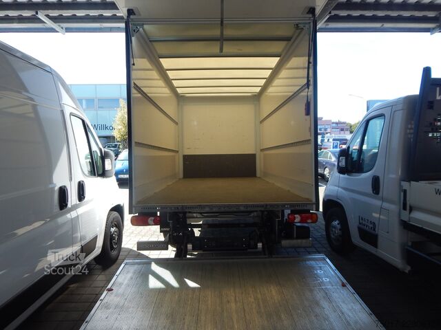 Transporter med skap - MEGA UTSTYR Peugeot Koffer LDB Ladebordwand 3,5t Boxer Standheizung+Navi+Kamera+Klimaauto