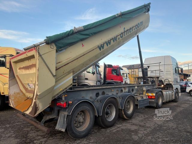 Kippers oplegger FLIEGL DHKS 350 MULDENKIPPER*2013*1HAND*TÜV*LIFTACHSE*