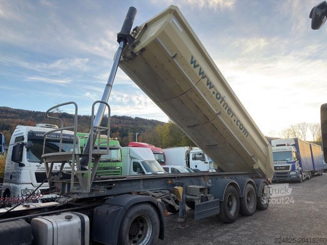 Kippers oplegger FLIEGL DHKS 350 MULDENKIPPER*2013*1HAND*TÜV*LIFTACHSE*