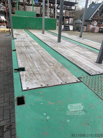 Flatbed semitrailer Orthaus Auflieger, Pritsche, Tieflader