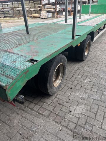 Flatbed semitrailer Orthaus Auflieger, Pritsche, Tieflader