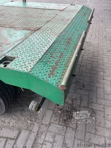 Flatbed semitrailer Orthaus Auflieger, Pritsche, Tieflader