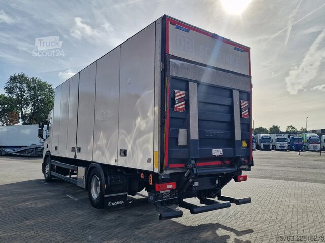 čemodāns Scania P280 4x2 - Box with sidedoors - Loadlift - Full...