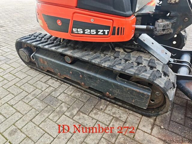 Miniekskavators Eurocomach ES 25 ZT 3 Buckets!