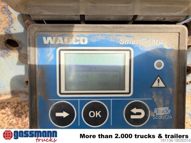 Tipper semitrailer Schmitz SKI 24 SL 7.2, Stahlmulde ca. 24m³, Liftachse