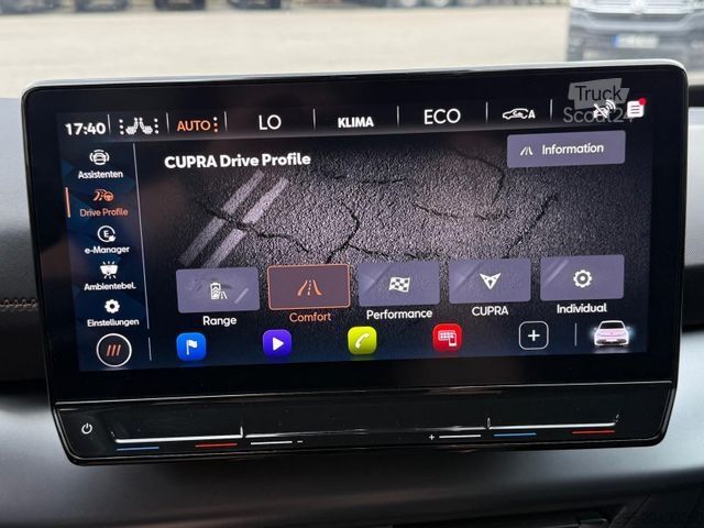 Varebil CUPRA Born 170KW High 5+Below Zero Pack 230V Netzkabel