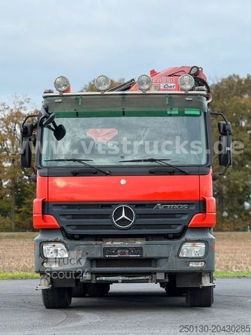 Grúa montada en camión MERCEDES-BENZ Actros MP2 2644 6x4 Fassi F800 XP Funk