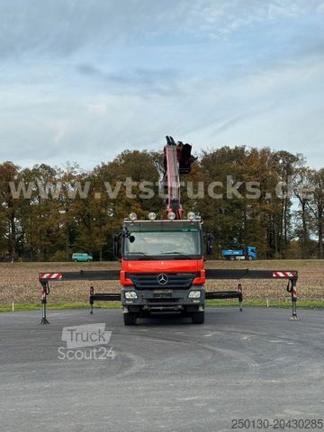 Grúa montada en camión MERCEDES-BENZ Actros MP2 2644 6x4 Fassi F800 XP Funk