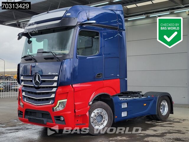 Standard tractor Mercedes Actros 1846 4X2 Bigspace Retarder Mirrorcam Navi