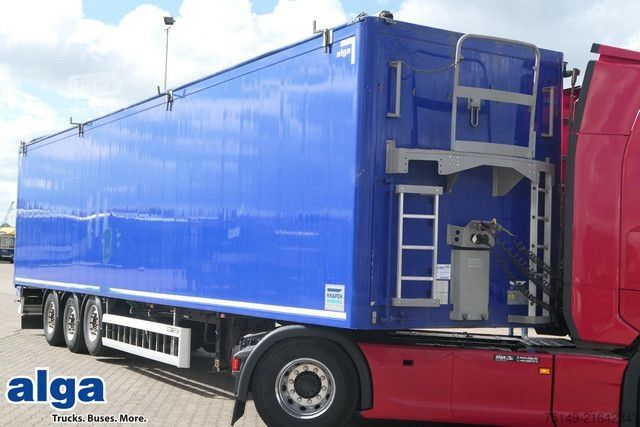 Puspriekabė su judančiomis grindimis KNAPEN K 100, 91m³, 10mm Boden, Funk, Luft-Lift, SAF