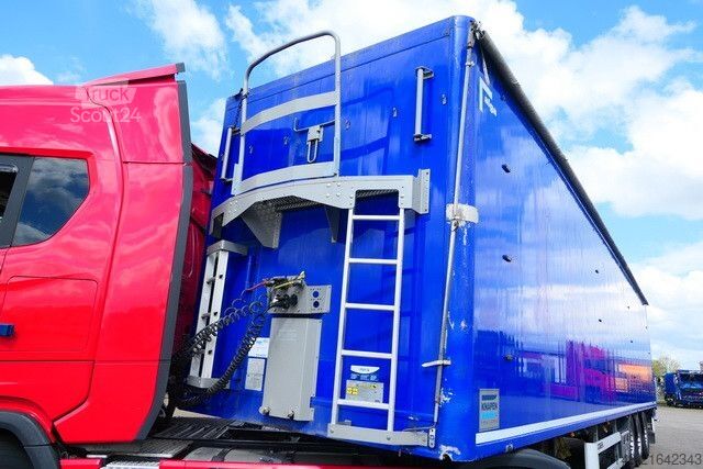 Puspriekabė su judančiomis grindimis KNAPEN K 100, 91m³, 10mm Boden, Funk, Luft-Lift, SAF