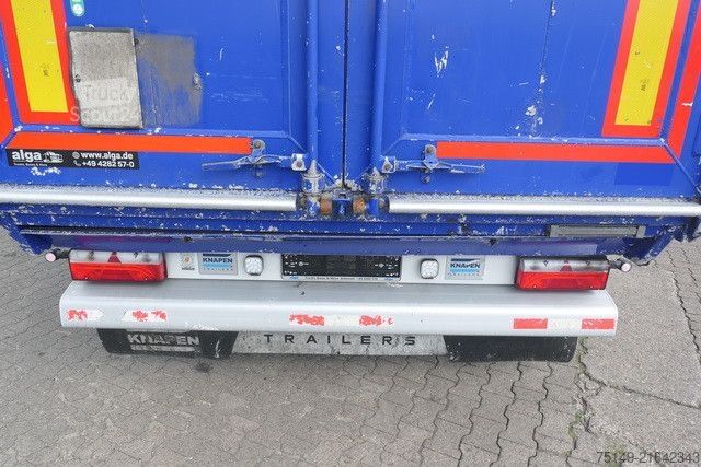 Puspriekabė su judančiomis grindimis KNAPEN K 100, 91m³, 10mm Boden, Funk, Luft-Lift, SAF