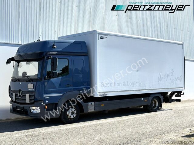 Laatikkoauto Mercedes-Benz Atego 818 L Koffer + LBW, L-Fahrerhaus