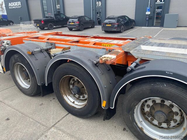 Transportul de containere D-TEC FLEXITRAILER FT-HD-S / 3x Extendable / 1x Lift ...