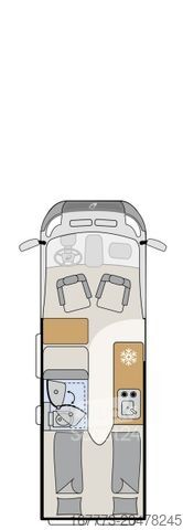 Camping-car DETHLEFFS Globetrail (Fiat) 640 ES "DuoControl/2.Batterie"