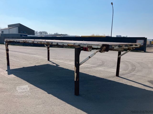 Remorque porte-caisson KRONE Wechselbrücke Pritsche