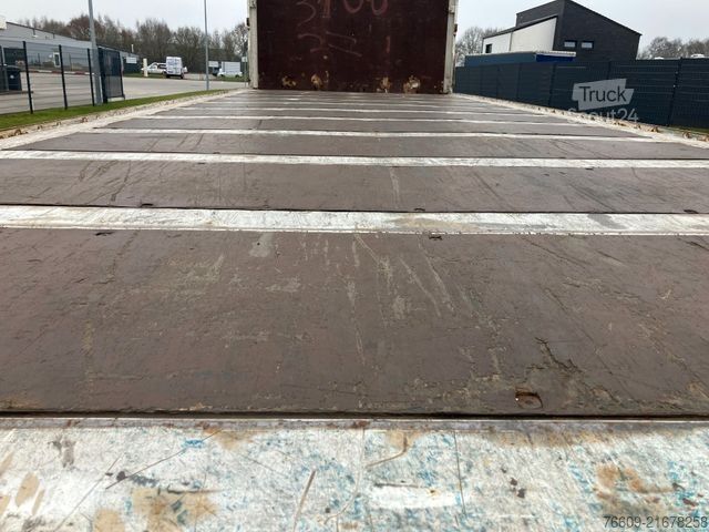 Remorque porte-caisson KRONE Wechselbrücke Pritsche