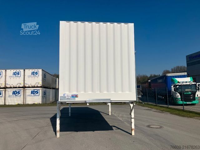 Remorque porte-caisson KRONE Wechselbrücke Koffer