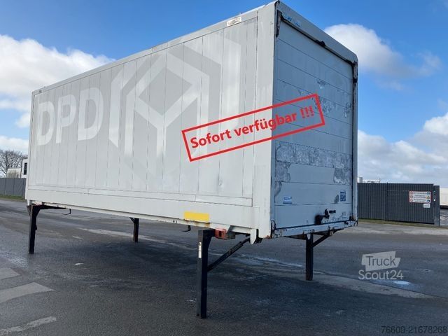 Remorque porte-caisson KRONE Wechselbrücke Koffer