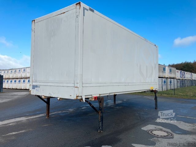 Remorque porte-caisson KRONE Wechselbrücke Koffer