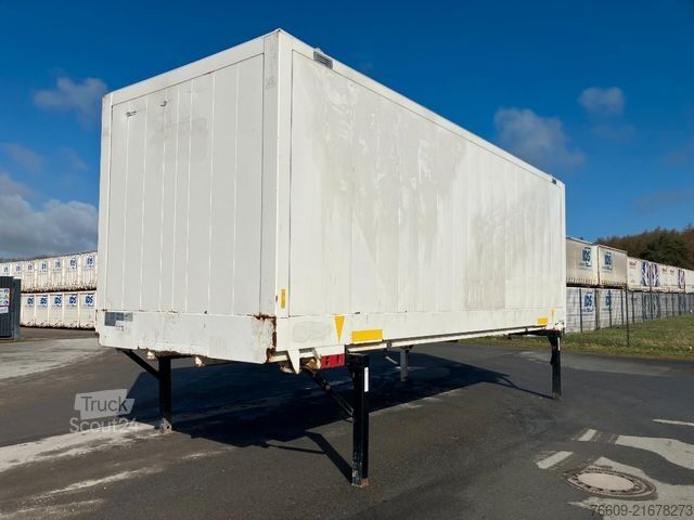 Remorque porte-caisson KRONE Wechselbrücke Koffer