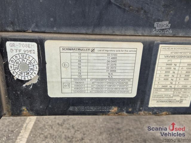 Semiremorcă deschisă cu prelată Schwarzmüller W-Serie Coil Mulde!!