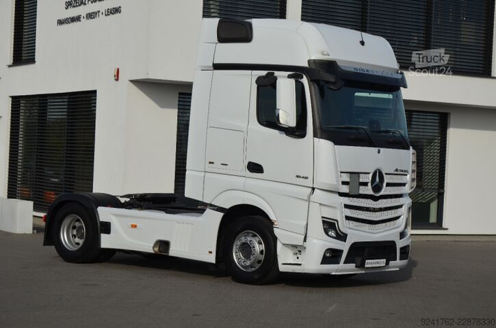 štandardný ťahač Mercedes-Benz ACTROS L 1848 / GIGA SPACE FULL AIR / KLIMA P. / ECO / ACC/PPC/8880