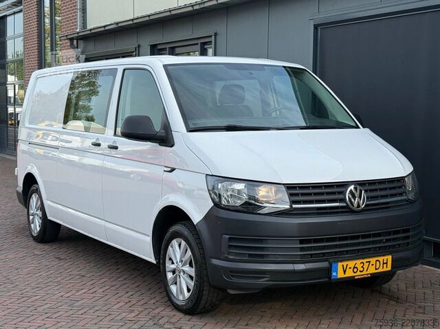 Fourgon double cabine VW Transporter 2.0 TDI L2H1 Airco Dubbel Cabine 10...