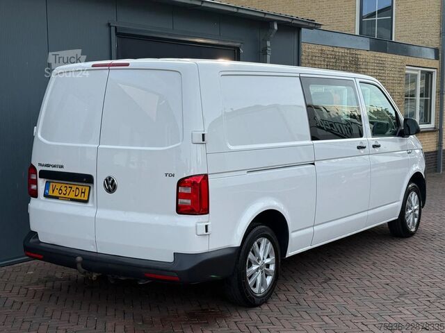 Fourgon double cabine VW Transporter 2.0 TDI L2H1 Airco Dubbel Cabine 10...