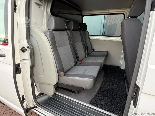 Fourgon double cabine VW Transporter 2.0 TDI L2H1 Airco Dubbel Cabine 10...