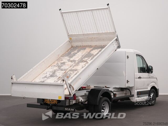 Benne MAN TGE 5.120 Kipper met Kist Dubbellucht 3,5t Trek...