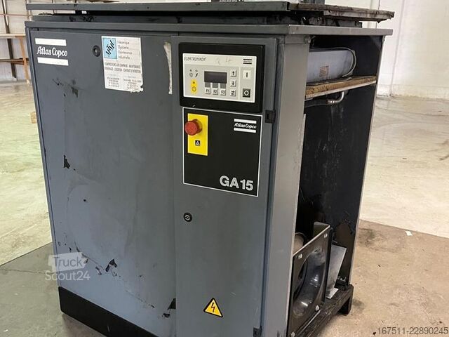 Koudecompressor Atlas Copco GA 15 FF