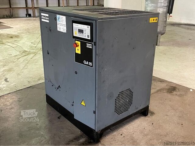 Koudecompressor Atlas Copco GA 15 FF
