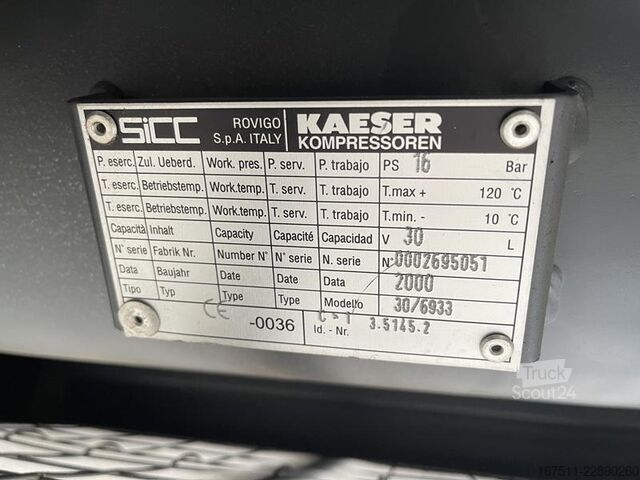 Kompresor za rashladni plin Kaeser AS 31