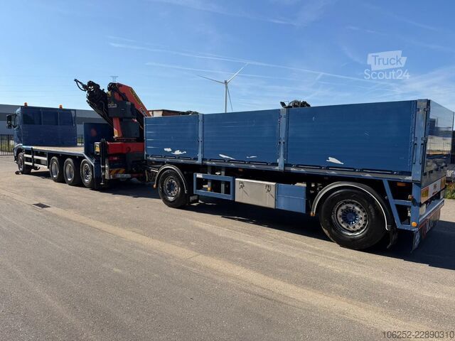 Open laadbak Volvo FH 460 8X4 PRITSCHE + KRAN PALFINGER PK 34002 (...