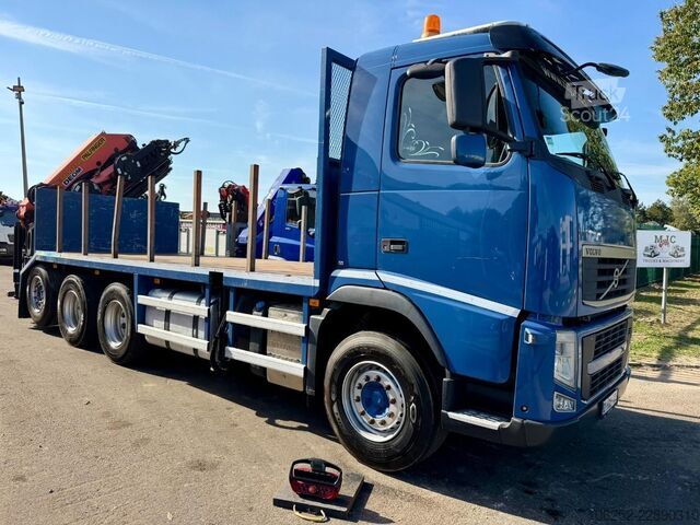 Open laadbak Volvo FH 460 8X4 PRITSCHE + KRAN PALFINGER PK 34002 (...